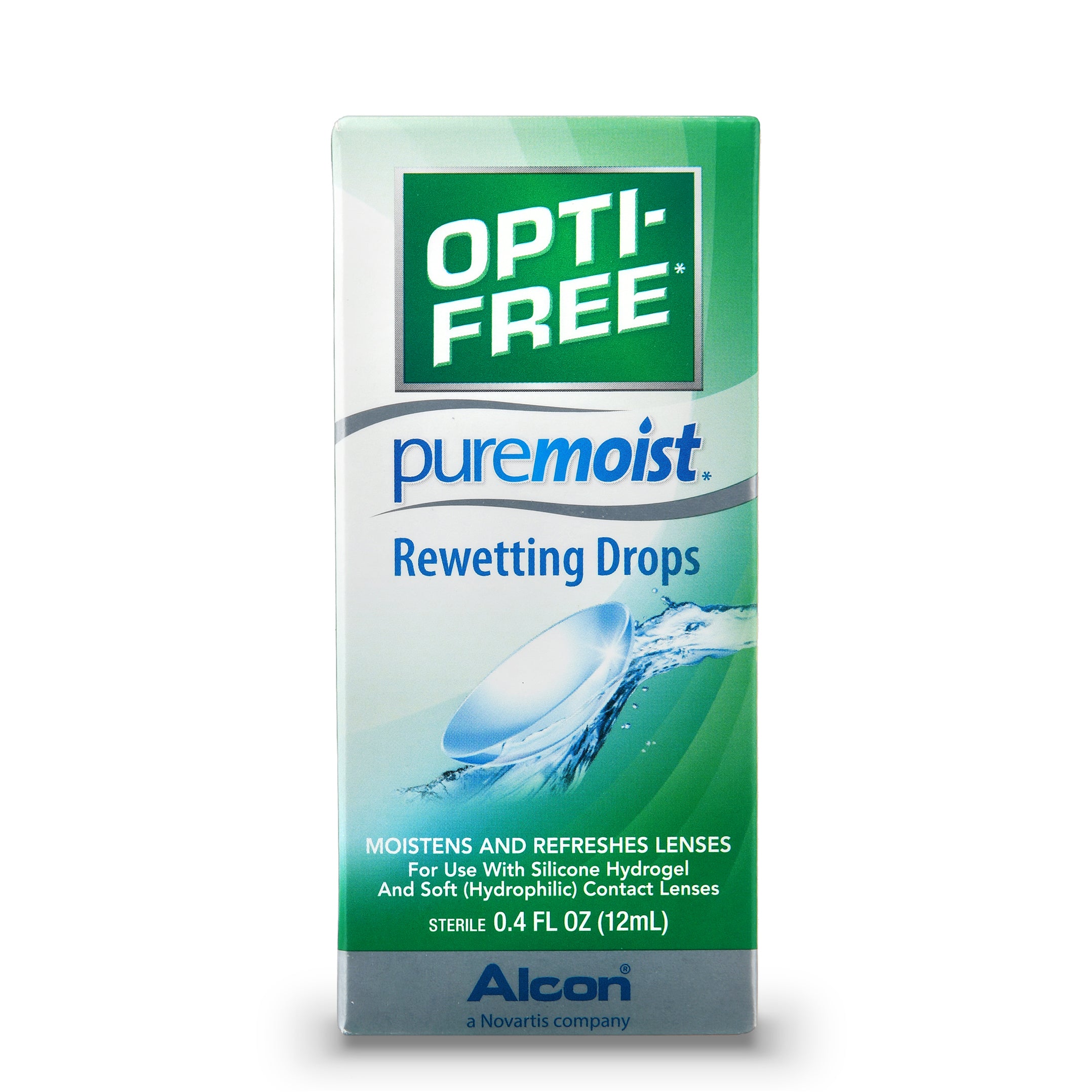 Opti-Free PureMoist Contact Lens Rewetting Drops - 0.4 Fl Oz - Bellso